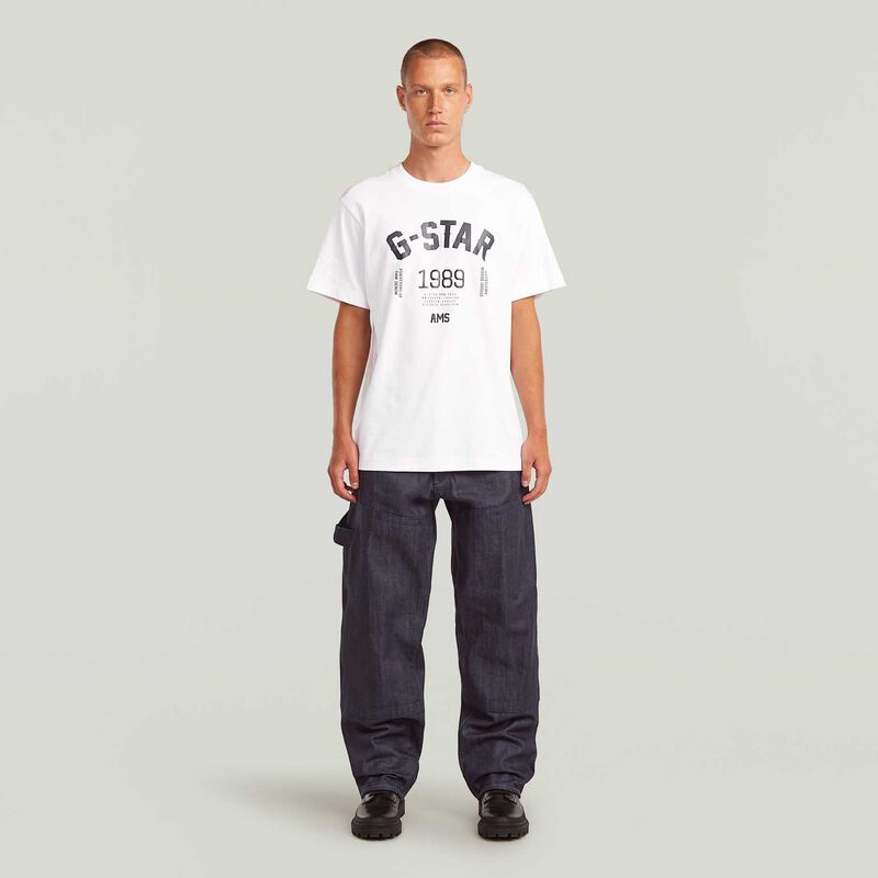 G-Star 89 Back Graphic Loose T-Shirt image number 3